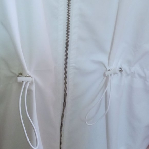 SHOEDAZZLE ANORAK JACKET/DRESS RED/WHITE SIZE M - Picture 5 of 8